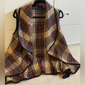Plaid Vest